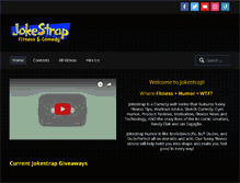 Tablet Screenshot of jokestrap.com